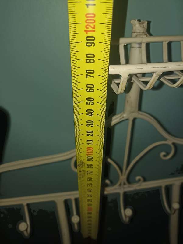 Vintage  steel towel stand