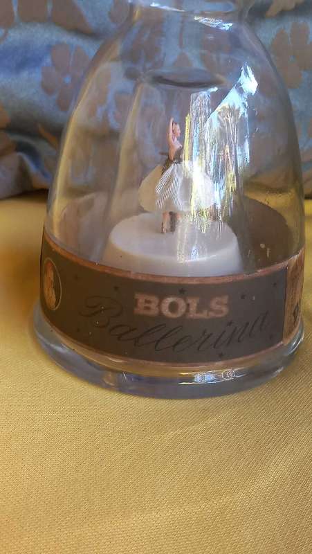 Vintage Working `Bols Ballerina ` musical bottle
