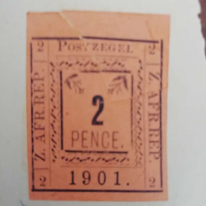 Africana - Pietersburg ZAR 2 pence stamp