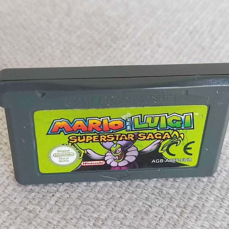 Mario and Luigi Superstar Saga Nintendo GameBoy gba