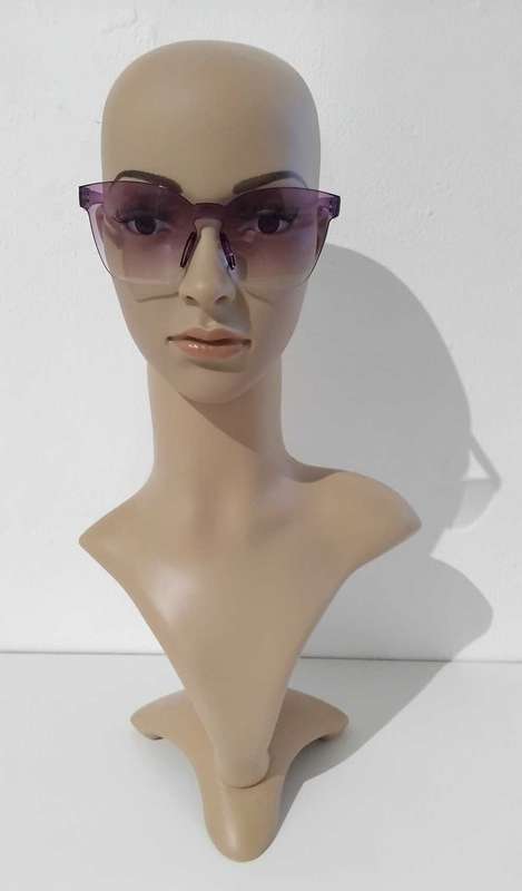 Purple tinted sunglasses