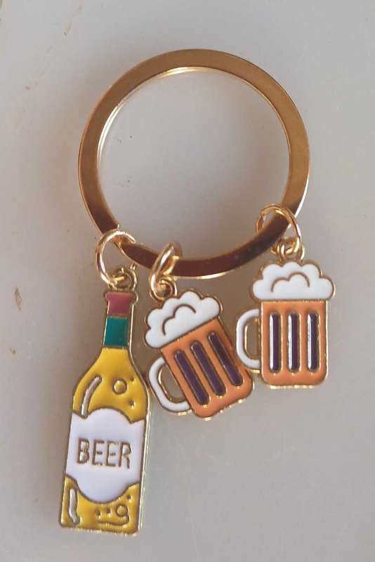Beer keyring