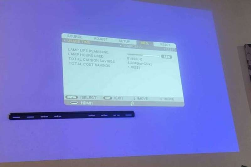 NEC projector m322x