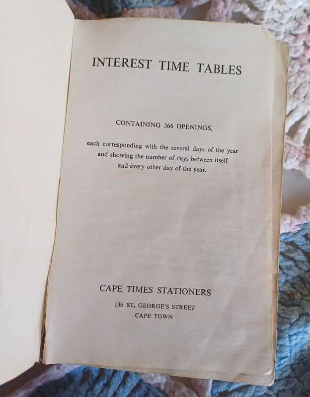 Interest time table