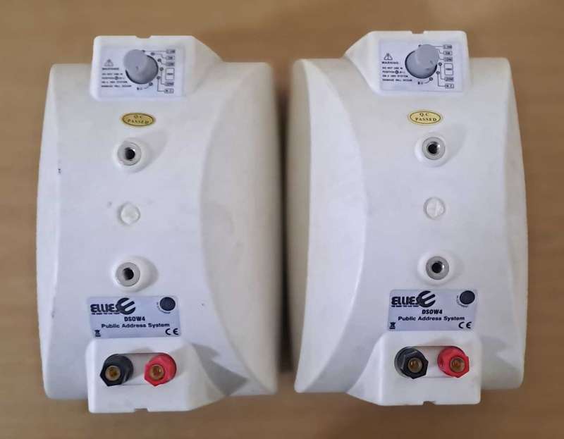 Ellies Coaxial 100v wall mount Speaker set of 2