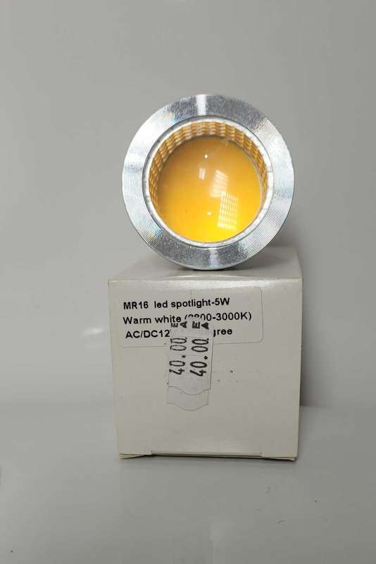 High Quality AC/DC 12v  MR16 Spot Light Bulbs, 5w (Bid Per Piece)