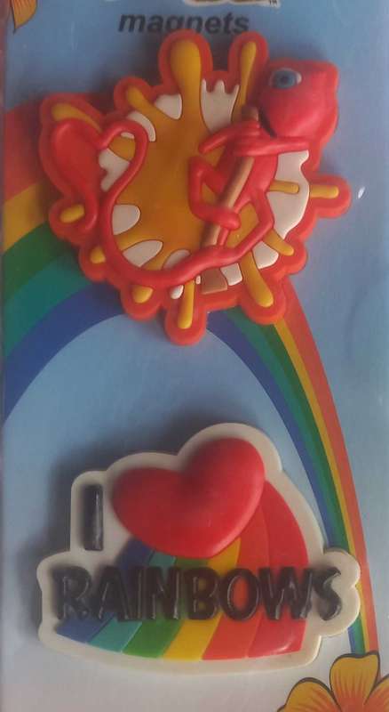 Jungle Beat fridge magnets x 2