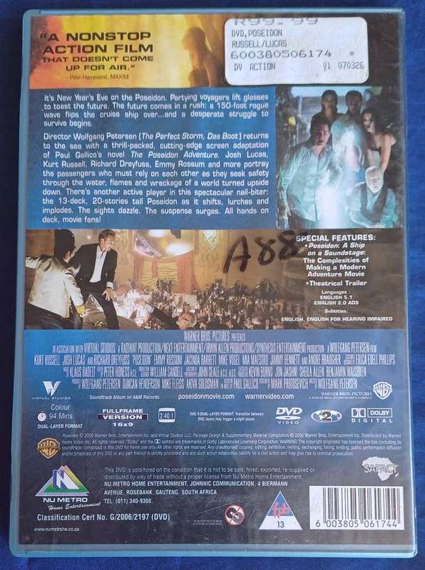 Poseidon dvd