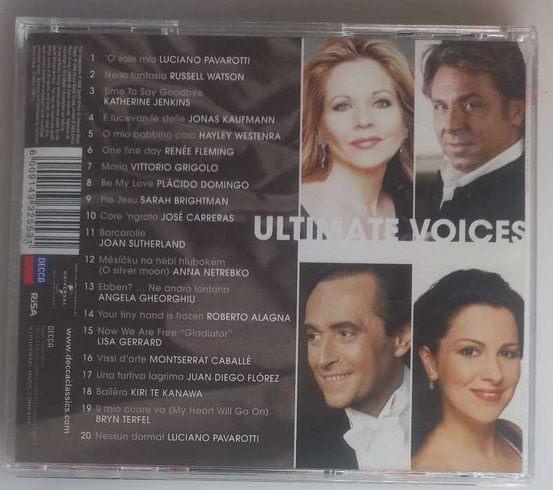 Ultimate voices cd