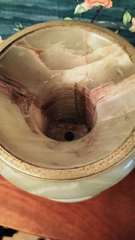 Neoclassical Style Onyx Urn