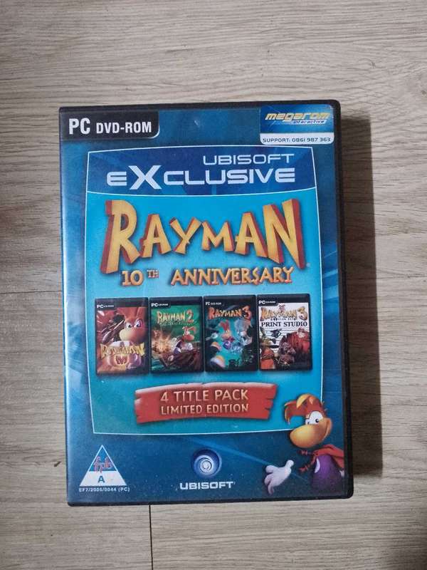Rayman Anniversary collection for PC
