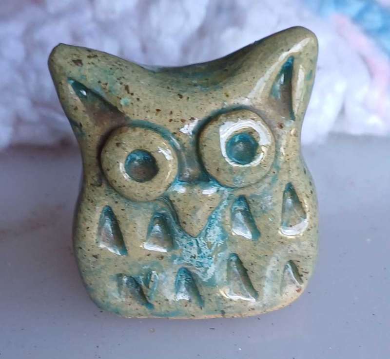 Small owl ornament