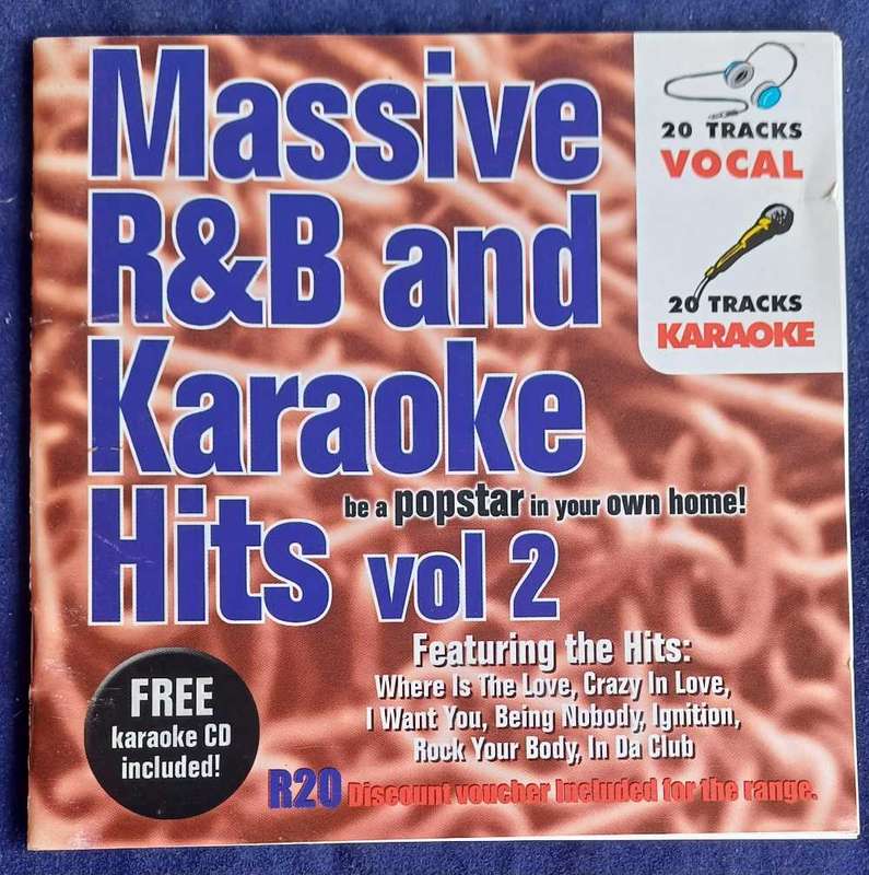 Massive R&B and karaoke hits vol 2 (2cd)