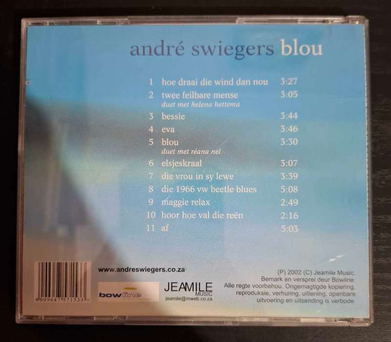 André Swiegers - Blou