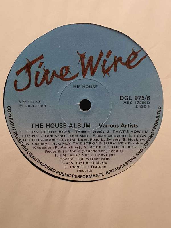 THE HOUSE ALBUM - 20 HOT DJ TRAX - VINYL 2 LP RECORD