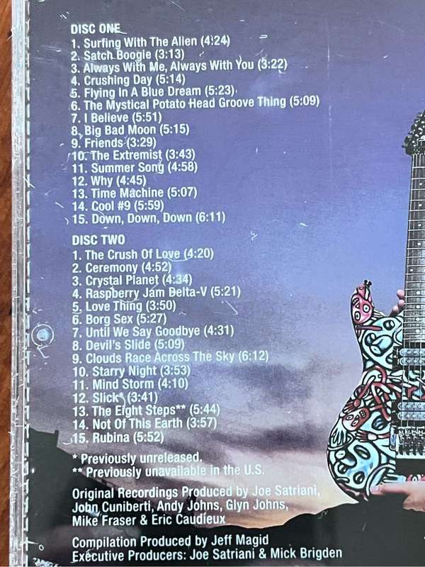 The Electric Joe Satriani - The Anthology (2CD) 5138692000