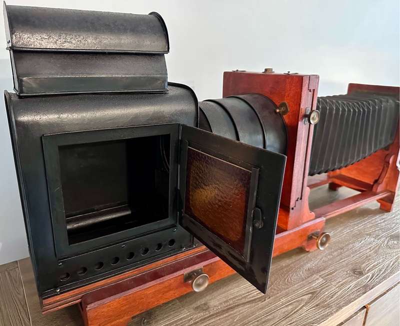 The King Enlarger, `H` Ltd, London - Magic Lantern Projector