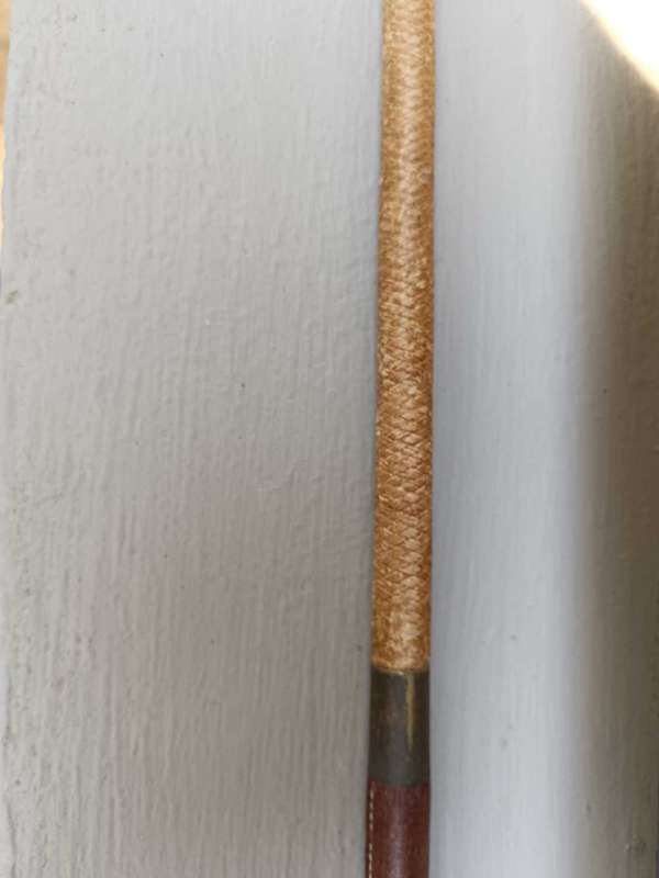 Antique Riding Crop with Antler Handle
