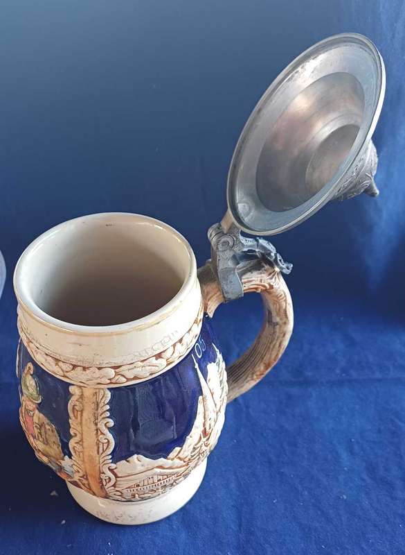 German beer stein