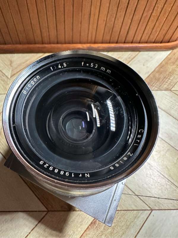 Carl Zeiss Biogon 1:4,5 f  53 mm