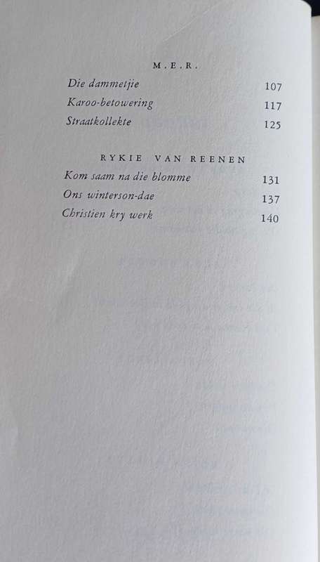 Die dammetjie en ander sketse en essays deur Audrey Blignault, Alba Bouwer