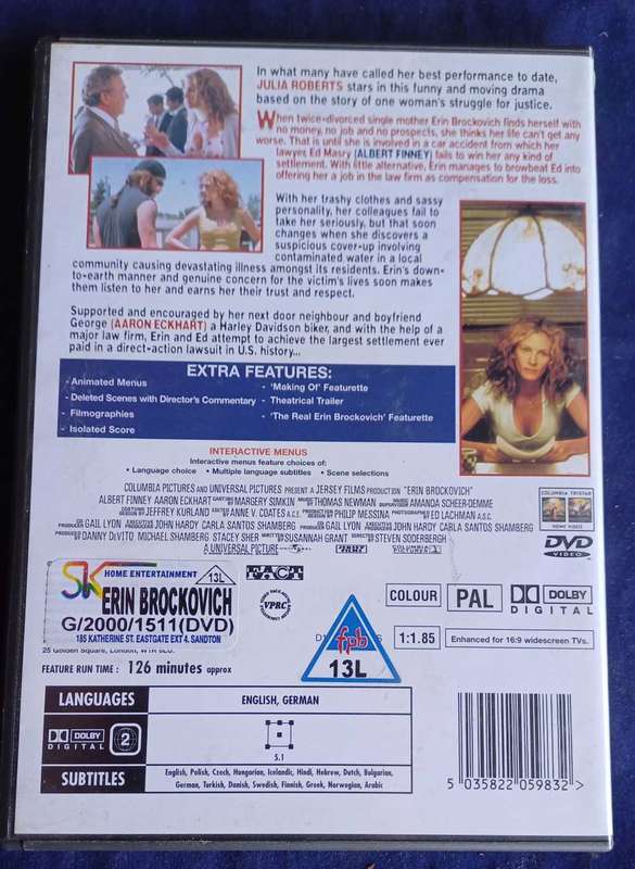 Erin Brockovich dvd