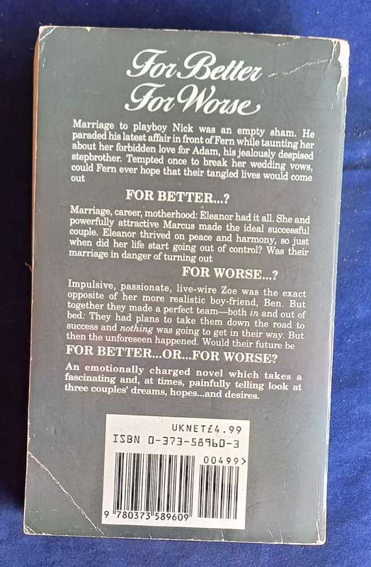 For better for worse by Penny Jordan
