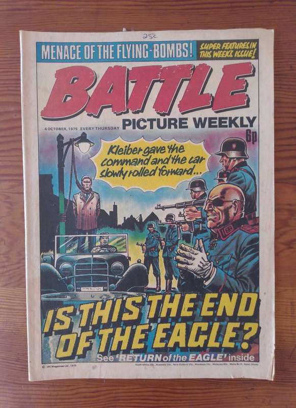 Battle Picture Weekly 4 October 1975