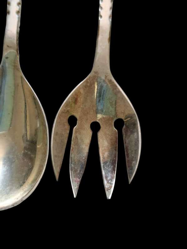 830 Sterling Silver, Scandinavian Vintage Cutlery Set