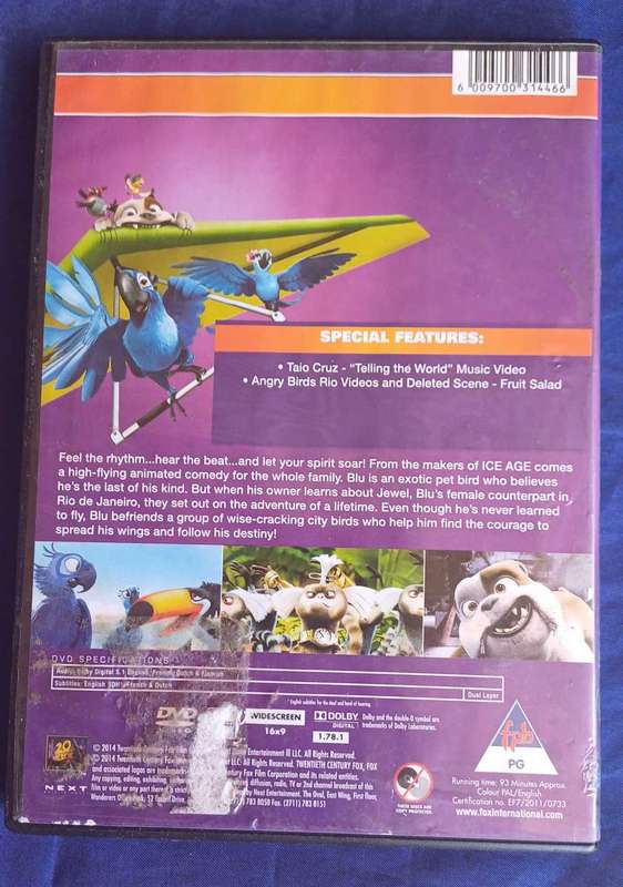 Rio dvd