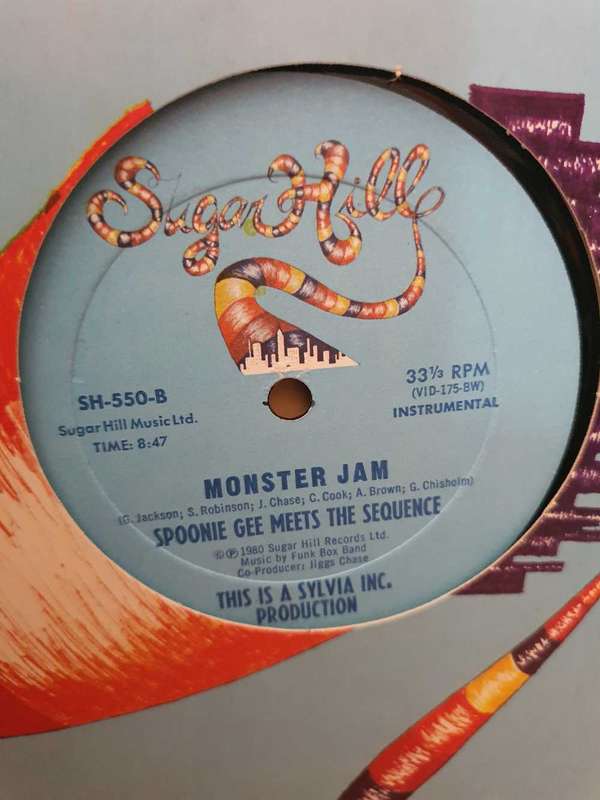Spoonie Gee Meets The Sequence  Monster Jam - 1980 - 12` Vinyl
