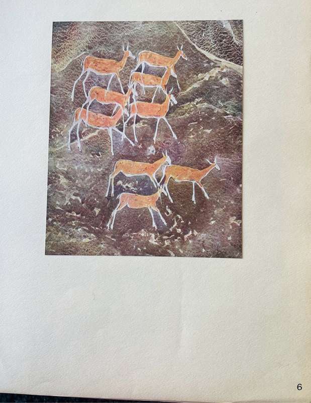 RARE!! WALTER BATTISS `BUSHMAN ART, Portfolio Number One, Art in South Africa` Red Fawn Press