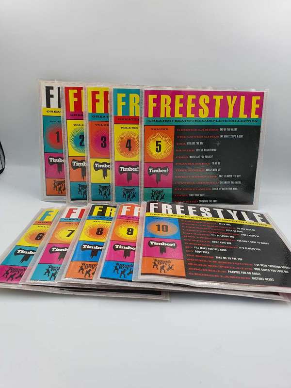 Freestyle Greatest Beats: The Complete Collection Volume1 - Volume10  Mint.