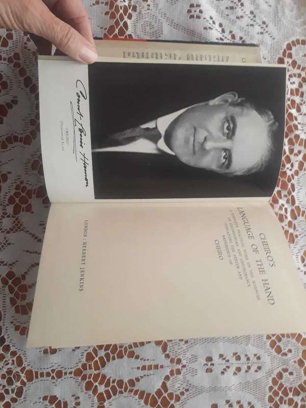 OCCULT BOOK CHEIRO,'S LANGUAGE OF THE HAND - CLASSIC OF PALMISTRY - HARDCOVER