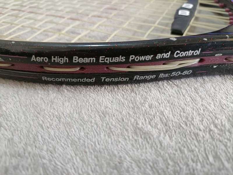 Wilson Staff 850 ST, High Beam Series Tennis Racket, Excellent Condition