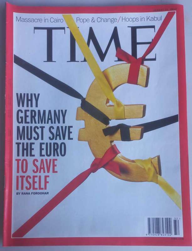 Time magazine August 12, 2013