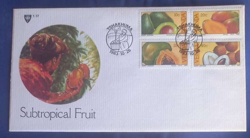 First day envelope - Subtropical fruit
