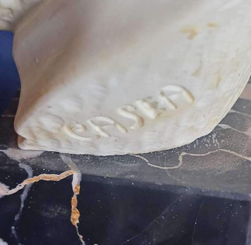 Vintage bust marked Casea