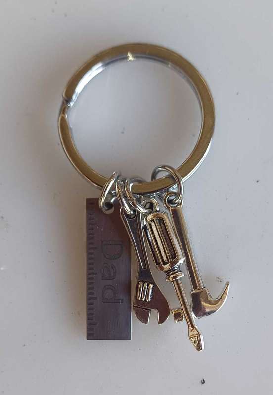 Dad keyring