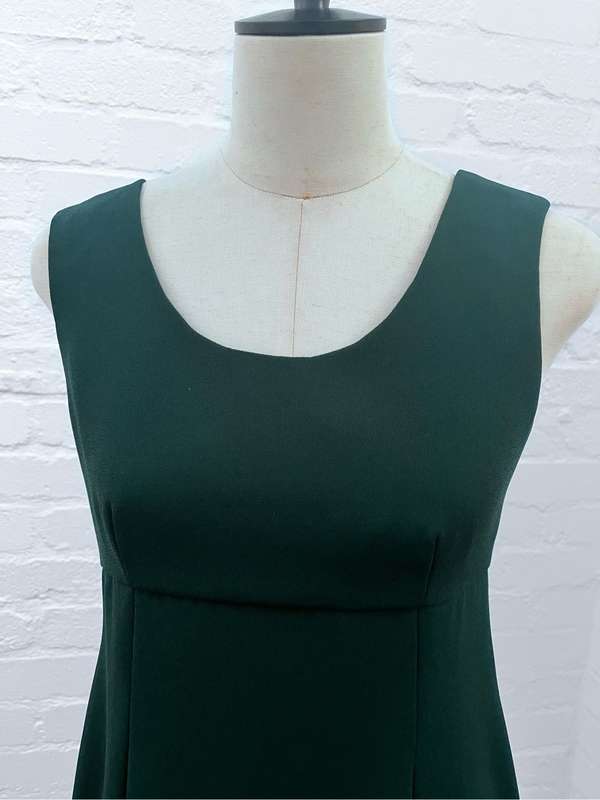 Dark green cocktail dress (M)