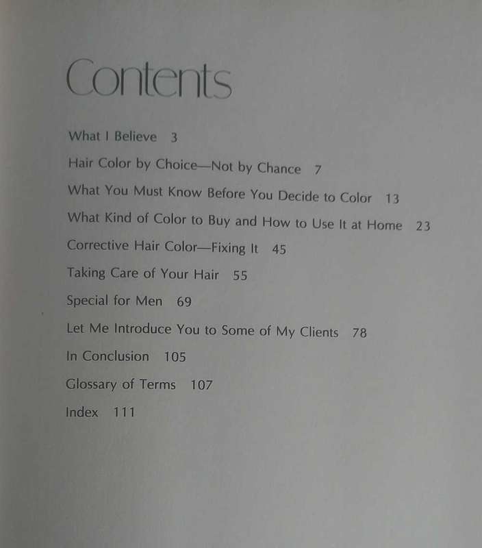 Robert Renn`s complete book of hair coloring
