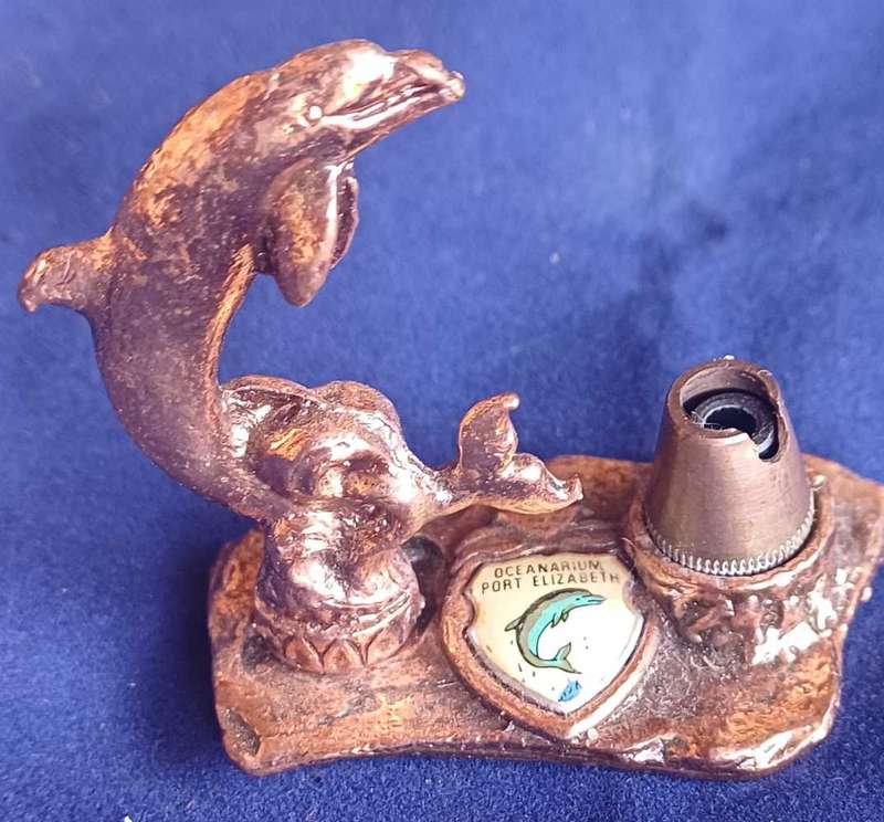 Vintage Oceanarium Port Elizabeth pen holder