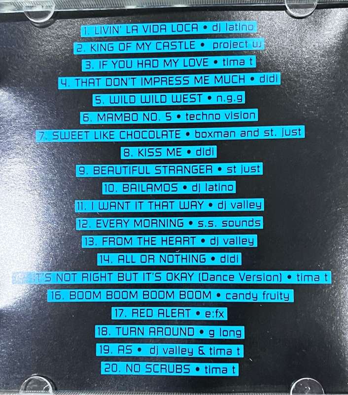 100% Top 20 (1999, KVCD5206)