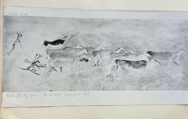 RARE!! WALTER BATTISS `BUSHMAN ART, Portfolio Number One, Art in South Africa` Red Fawn Press