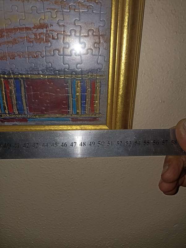 Nevertiti puzzle picture in frame