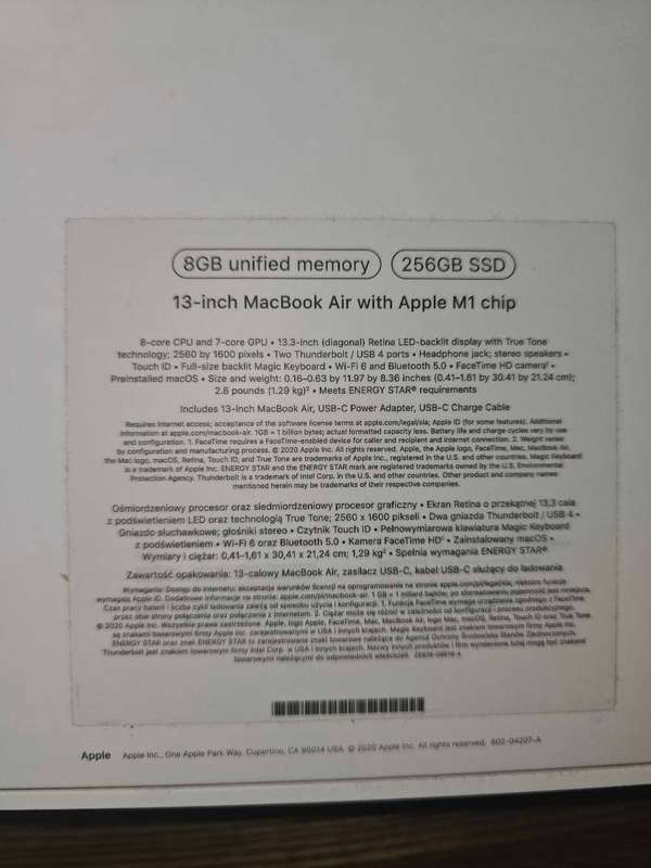 Macbook Air M1