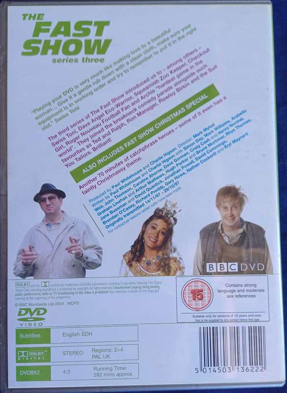 The fast show series three dvd