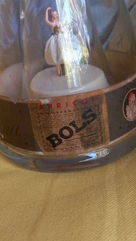 Vintage Working `Bols Ballerina ` musical bottle
