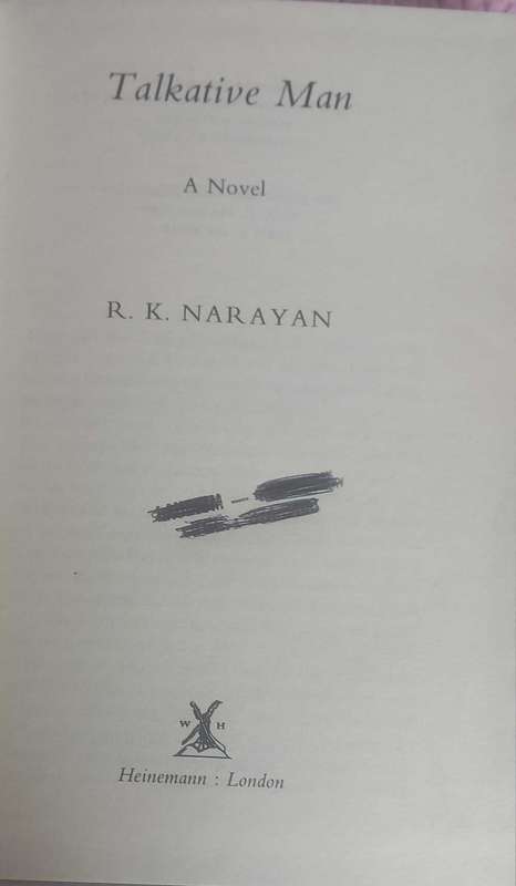 Talkative man by RK Narayan