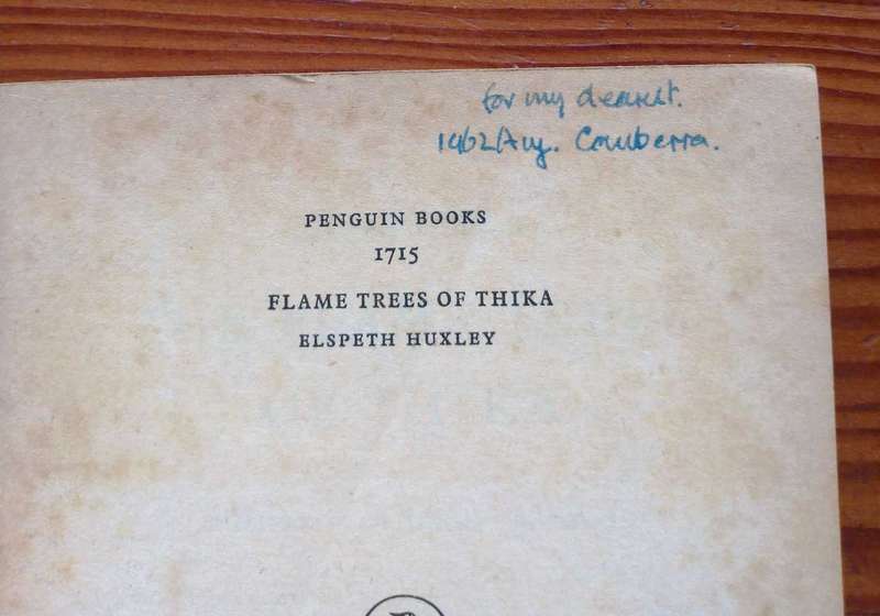 The Flame Trees of Thika by Elspeth Huxley